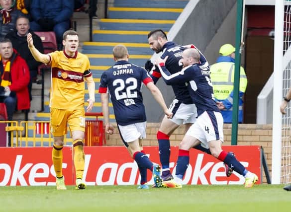 Dundee routed Motherwell with superb first-half performance. Picture: SNS/Roddy Scott