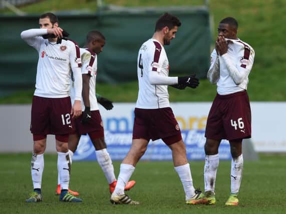 Hearts suffer another dispiriting defeat to Partick Thistle. Picture: SNS/Craig Foy