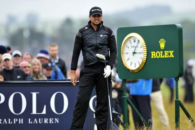 World No 2 Jason Day has pulled out of the WGC-Mexico Championship. Picture: Michael Gillen.