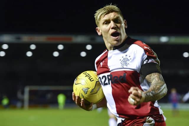 Martyn Waghorn says Rangers players must take responsibility. Picture: SNS.