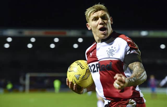 Martyn Waghorn says Rangers players must take responsibility. Picture: SNS.