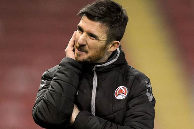Barry Ferguson quit as Clyde manager over the weekend - but will he be off to Rangers? Pic: TSPL