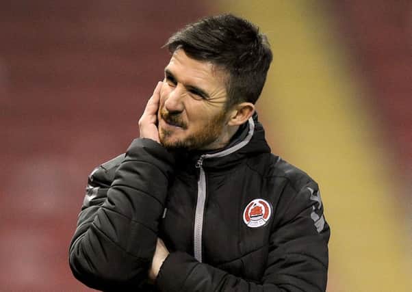 Barry Ferguson quit as Clyde manager over the weekend - but will he be off to Rangers? Pic: TSPL