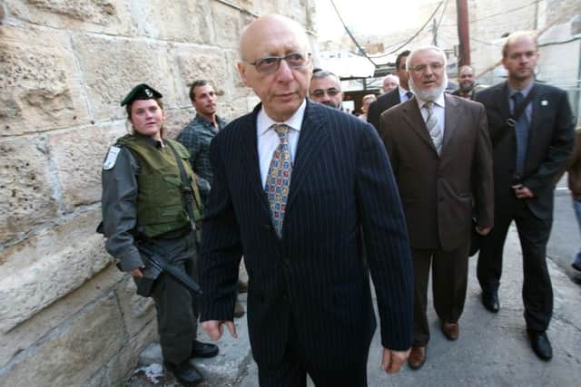 Kaufman pictured in the West Bank town of Hebron, in November 2010. Picture: AFP/Getty Images