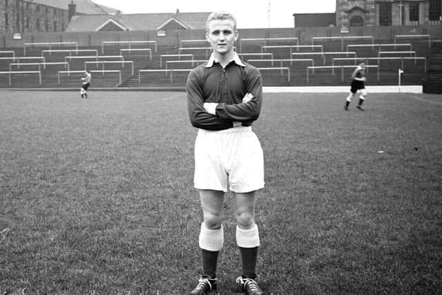Alex Young, pictured at Tynecastle during his Hearts days. Picture: The Scotsman