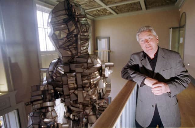 Jimmy Boyle at the Dean Gallery in Edinburgh in 1999. Convicted of murder in 1967, the Glaswegian became a bestselling author and acclaimed sculptor after renouncing violence while serving time in Barlinnie prison. Picture: Graham Hamilton/TSPL