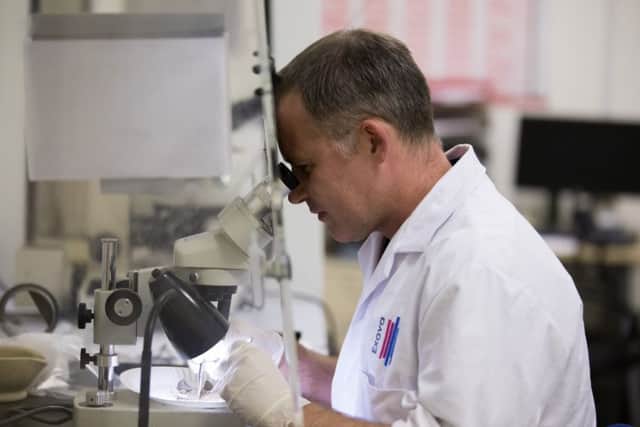 Edinburgh-based Exova employs about 4,200 people around the world. Picture: Contributed