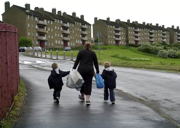 Drumchapel, one of the poorest parts of Glasgow. Picture: TSPL.