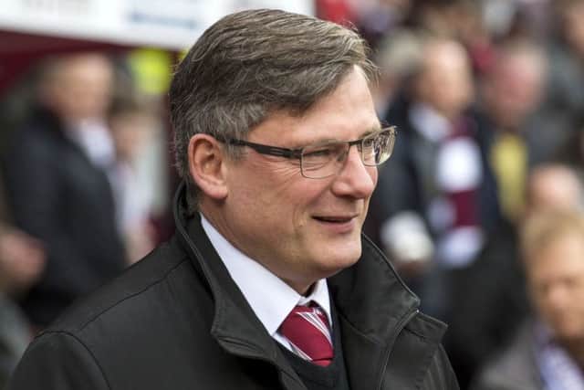 Hearts director of football Craig Levein will already be looking at targets for the summer. Picture: SNS
