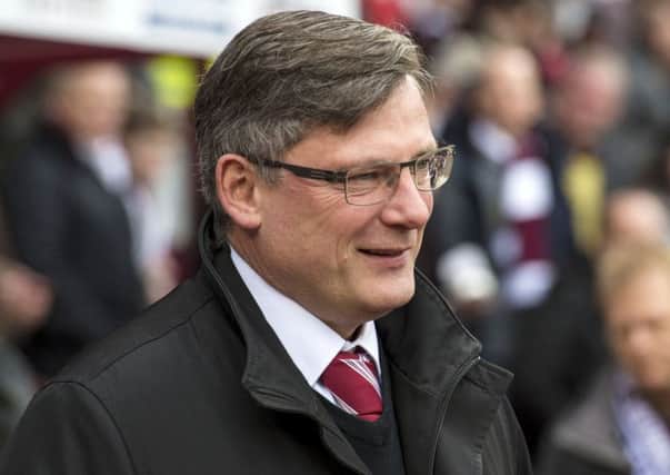 Hearts director of football Craig Levein will already be looking at targets for the summer. Picture: SNS