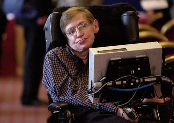 Professor Hawking has been a long-time Labour supporter. (PIC:  Ian Rutherford)