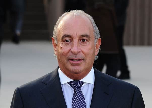 Sir Philip Green. Picture: PA