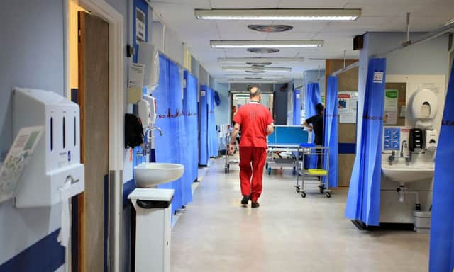 According to the Scottish Government the annual NHS staff survey had been paused. Picture: PA Wire