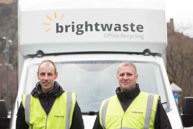 Brightwaste aims to help offices improve their recycling and avoid fines. Picture: Contributed