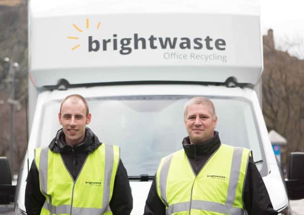 Brightwaste aims to help offices improve their recycling and avoid fines. Picture: Contributed