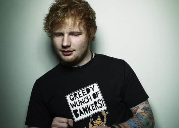Ed Sheeran PIC: Hamish Brown