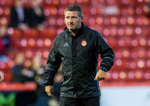 Aberdeen assistant manager Tony Docherty will join the Scotland set-up for the Canada and Slovenia games. Picture: Ross Parker/SNS