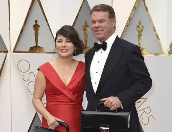 Martha L. Ruiz and Brian Cullinan have been told they will not work the Oscars again 
 (Photo by Jordan Strauss/Invision/AP, File)