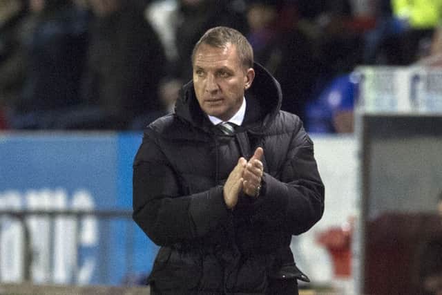 Brendan Rodgers hailed the performance of his side. Picture: SNS