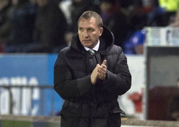 Brendan Rodgers hailed the performance of his side. Picture: SNS