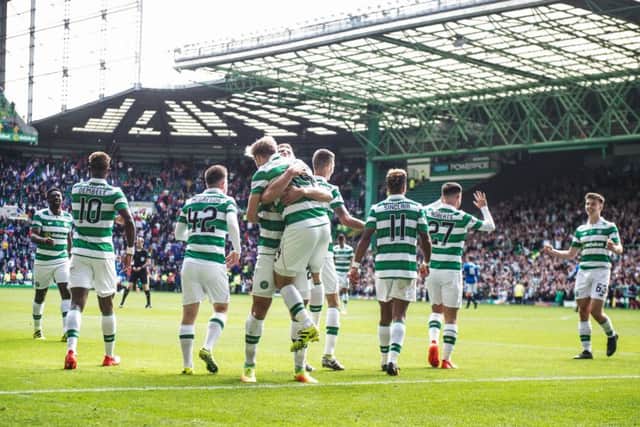 Celtic won 5-1 the last time the teams met at Celtic Park. Picture: John Devlin
