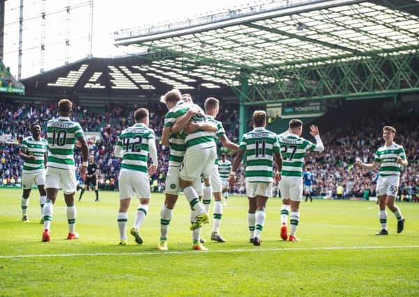 Celtic won 5-1 the last time the teams met at Celtic Park. Picture: John Devlin