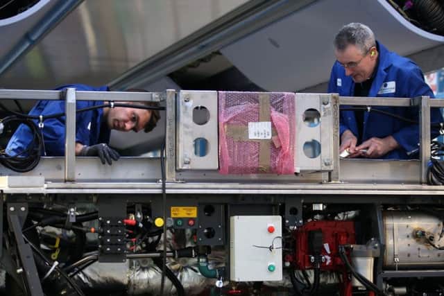 Growth in the manufacturing sector may ease further in the months ahead. Picture: Andrew Milligan/PA Wire