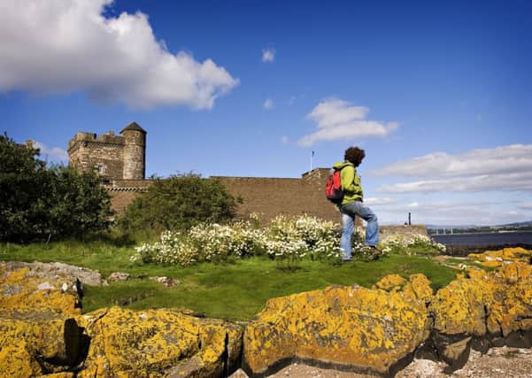 Blackness Castle is one of the most stunning landmarks on the John Muir Way. Picture: Contributed.
