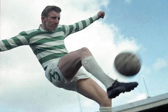 Tommy Gemmell in action for Celtic in 1966. Picture: SNS Group