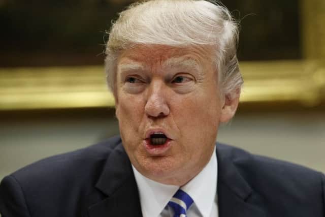 President Trump made the remakrs during his first address to a joint session of Congress. Picture: AFP/Getty Images