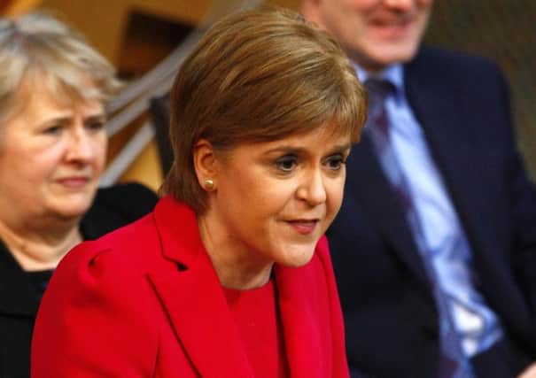 Nicola Sturgeon. Picture: Andrew Cowan