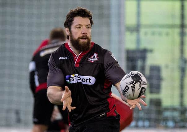 Fit-again Alasdair Dickinson will make a timely return for Edinburgh tonight against the high-flying Ospreys. Picture: SNS/SRU