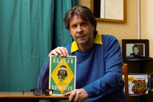 Ex-pat Scot Andrew Downie, who has written a new book about the Brazilian great Socrates.