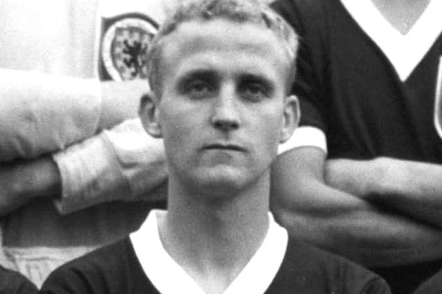 Alex Young prior to a Scotland match. Picture: Contributed