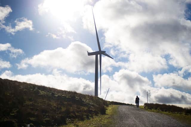 Renewable energy schemes have been included in the wider rates relief package. Picture: John Devlin