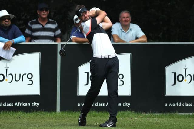 Scott Jamieson shot a second-round 65 in the Tshwane Open at Pretoria Country Club. Picture: Getty Images