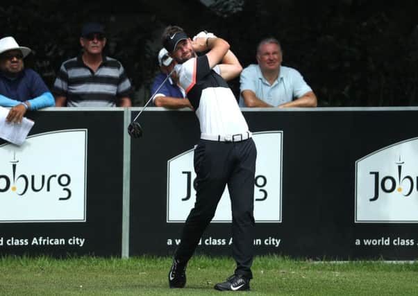 Scott Jamieson shot a second-round 65 in the Tshwane Open at Pretoria Country Club. Picture: Getty Images