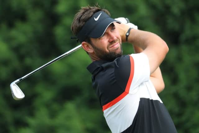 Scotland's Scott Jamieson tees off on the 5th hole in his second round at the Tshwane Open in Pretoria. Picture: Warren Little/Getty Images