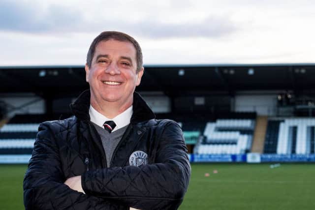 St Mirren legend Tony Fitzpatrick had a small but well remembered role in cup final success. Picture: SNS.