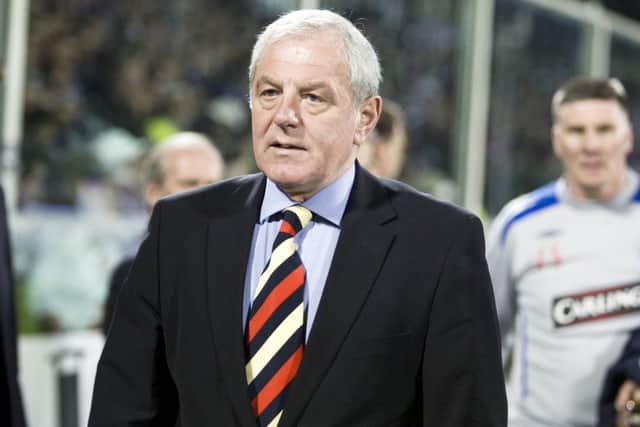 Walter Smith wants to see Derek McInnes take over at Rangers. Picture: SNS/Steve Welsh