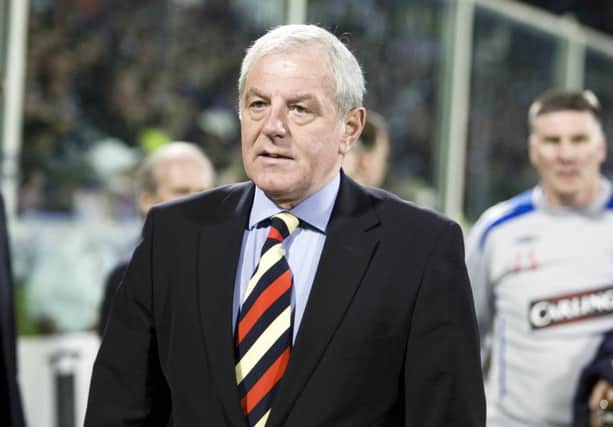 Walter Smith wants to see Derek McInnes take over at Rangers. Picture: SNS/Steve Welsh