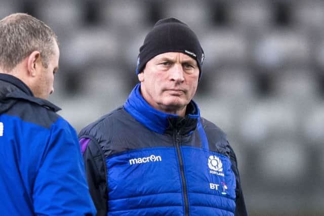 Scotland head coach Vern Cotter will be replaced in the summer. Picture: Gary Hutchison/SNS/SRU