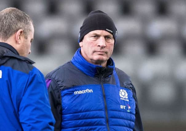 Scotland head coach Vern Cotter will be replaced in the summer. Picture: Gary Hutchison/SNS/SRU