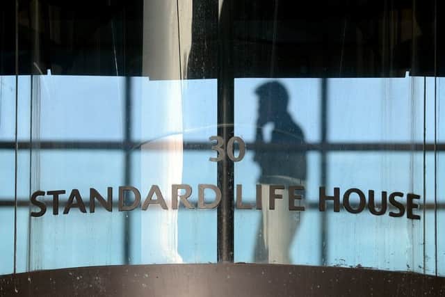 Standard Life shareholders would own 66.7 per cent of the combined group, if a merger takes place. Pic Neil Hanna