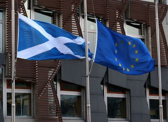 The report calls for a "bespoke solution" for Scotland to be included in the UK's Article 50 settlement. Picture: Andrew Milligan/PA