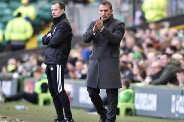 Brendan Rodgers says St Mirren would hold their own in the Premiership. Picture: SNS.