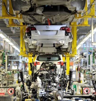 The Vauxhall Astra production line at the Vauxhall Motors factory in Ellesmere Port, Cheshire. (Photo  Martin Rickett/PA Wire)
