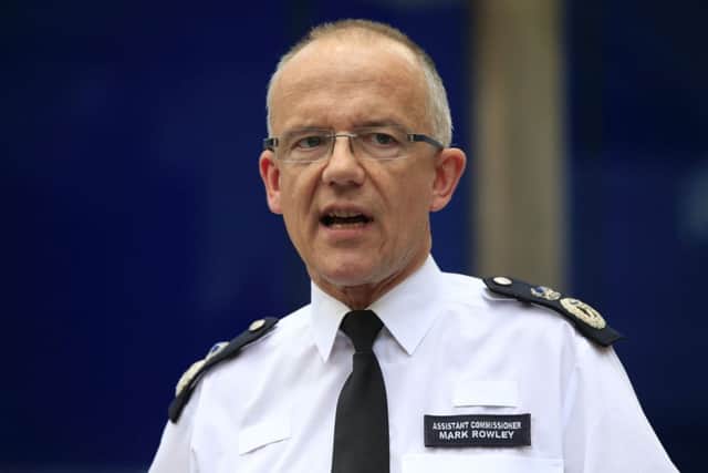 Scotland Yard's head of counter-terrorism Assistant Commissioner Mark Rowley. Photo: (Jonathan Brady/PA Wire)