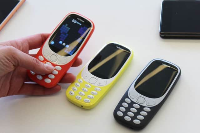 Ben Hutton gives his verdict on the retro Nokia 3310 handset. Picture: Martin Landi/PA Wire