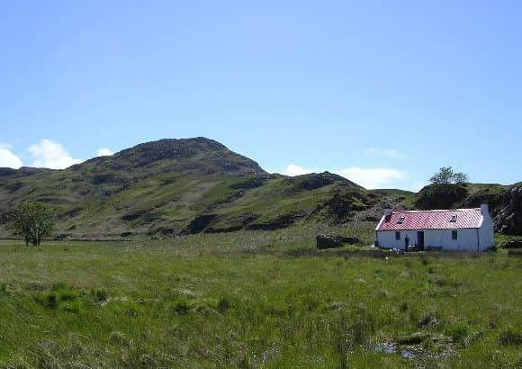 Glengarrisdale Bothy. Picture: Chris Upson/Wikimedia Commons